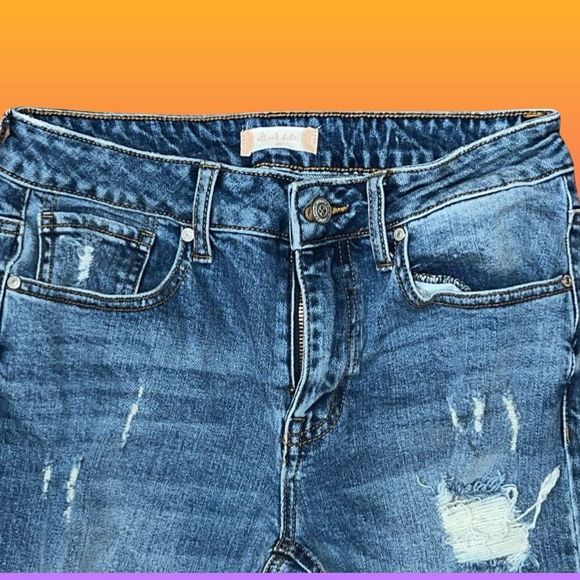 Alter'd State Distressed Skinny Jeans Size 27x28 #141 - Picture 2 of 5